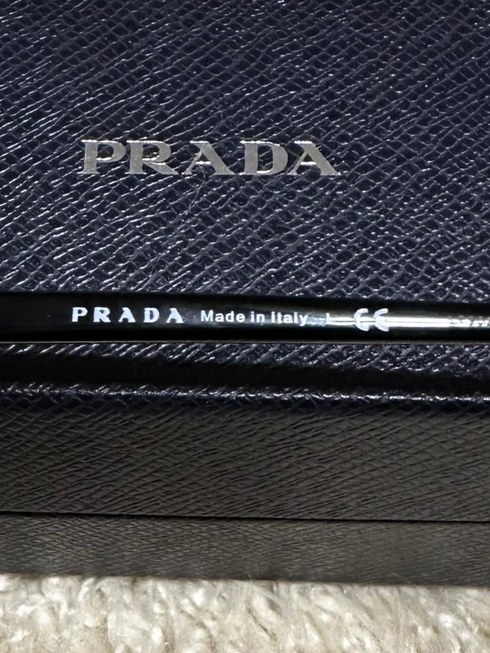 PRADA SPR03X Authentic Square Sunglasses.